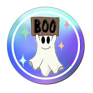 Grindstore Boo Friendly Ghost Coaster Multicoloured (One Size)