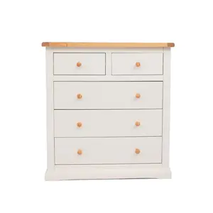 Castelli 5 Drawer Chest of Drawers Wood Knob