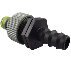 Garden hosepipe to irrigation pipe/porous pipe/dripline connector/adaptor