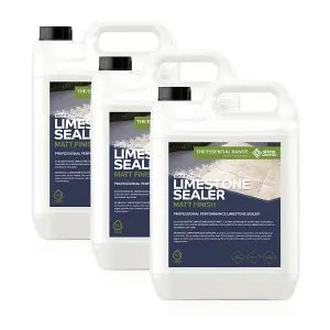 Stonecare4U - Limestone Sealer Matt (Dry) Finish (15L) - High-Performance Formula, Forms a Hard Wearing Finish & Easy To Apply