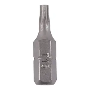 Timco - S2 Driver Bits - TX (Size TX15 x 25 - 10 Pieces)