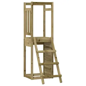 Berkfield Outdoor Playset 53x46.5x169 cm Impregnated Wood Pine