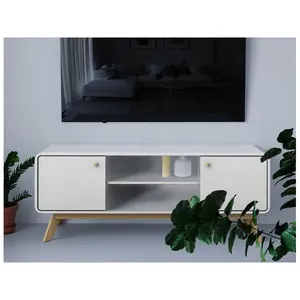 Justine TV Stand for TVs up to 60" White