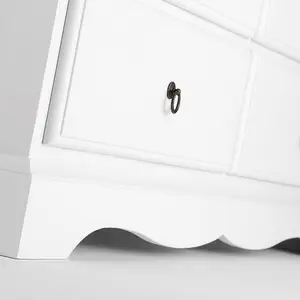 Romance True White 2 Over 3 Chest of Drawers