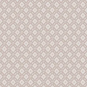 Laura Ashley Whitebrook Grey Motif Smooth Wallpaper Sample