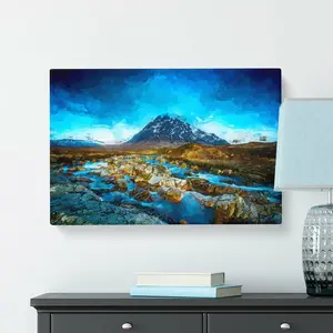 Glencoe In Scotland - Wrapped Canvas Print 35.6 cm H x 50.8 cm W