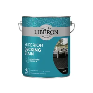 Liberon Superior Decking Stain - Black - 5L