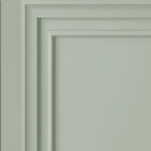 Laura Ashley Redbrook Sage Wood effect Smooth Wallpaper Sample