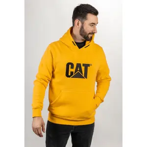 Caterpillar - Trademark Hooded Sweatshirt - Yellow - XXL