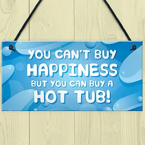 Funny Hot Tub Sign Garden Shed Summerhouse Decking Sign Outdoor Plaque Home Gift