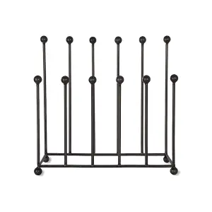 Neo Black Boot Rack Welly Holder (6 Pair)