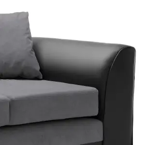 Dylan 2 Seater Sofa in Dark Grey