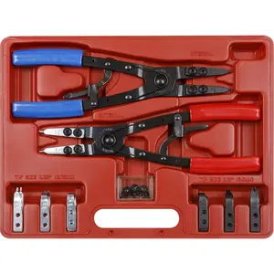 265mm Heavy Duty Circlip Pliers Set with 50mm Spread for Precision Work