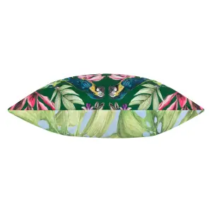 Wylder Tropics Kali Birds Tropical Polyester Filled Outdoor Cushion