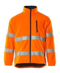 Mascot Safe Arctic Salzburg Fleece Jacket (Hi-Vis Orange)  (XX Large)