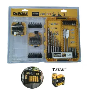 Dewalt Toughcase Extreme Torsion 80 Pc Drill & Bit Set Medium Tough Case TSTAK