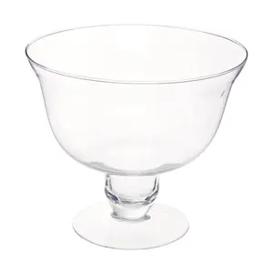 Maison by Premier Ambra Clear Glass Tulip Bowl