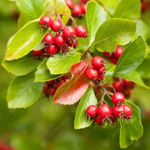 Crataegus Prunifolia Tree - Profuse White Blossoms, Red Berries, Ornamental (5-6ft)