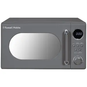 RUSSELL HOBBS RHM2044G RETRO 20 LITRE GREY DIGITAL MICROWAVE