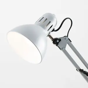 Shaina 35cm Desk Lamp Cool Grey / Yes