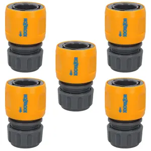 Hozelock Quick Release Aqua Water Garden Hose End Pipe Connector Fitting 5pc