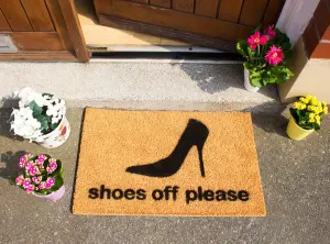 Shoes off please Doormat - Regular 60x40cm