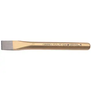 Draper Octagonal Flat Cold Chisel, 15 x 150mm 51554