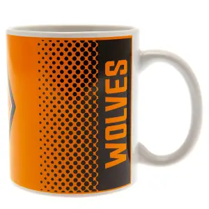 Wolverhampton Wanderers FC Mug Orange/Black (One Size)