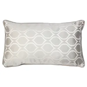 Prestigious Textiles Solitare Geometric Printed Piped Polyester Filled Cushion