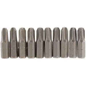 Draper No.3 1/4" Hex. Cross Slot Insert Bit 25mm Long x 10 64087