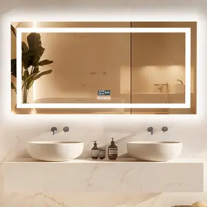 Courtny Blutooth LED Mirror 23.62" x 47.24"