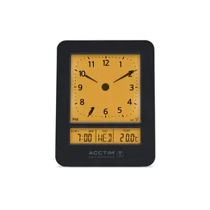 Digitally Alarm Tabletop Clock in Black