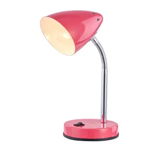 Innoteck Cone Flexible Neck Desk Lamp - Pink