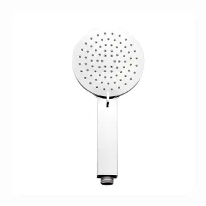 ENKI Chrome Round Multi Function 3-Setting Handheld Shower Head E21