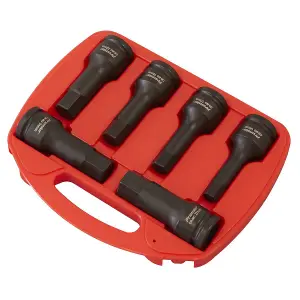 Sealey Impact Hex Socket Bit Set 6pc 3/4"Sq Drive AK5586