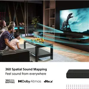 Sony HT-A3000 Wi-Fi Bluetooth All-In-One Soundbar With Dolby Atmos, DTS X, Vertical Surround Engine & High Resolution Audio, Black