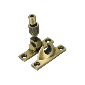 Sash Heritage Brighton Fastener Narrow (Locking) - Antique Brass