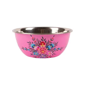 BillyCan - Picnic Bowl - 18.5cm  - Raspberry Pansy