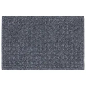 Nicola Spring Heavy Duty Dirt Trapper Door Mat - 60cm x 40cm - Grey