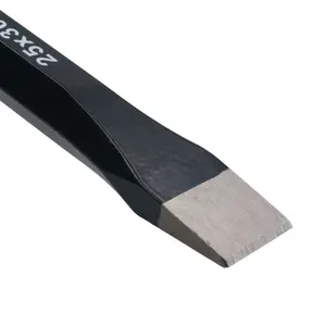 Soft Grip Guarded Handled Cold Chisel 300mm x 25mm for Masonry Bricks Blocks