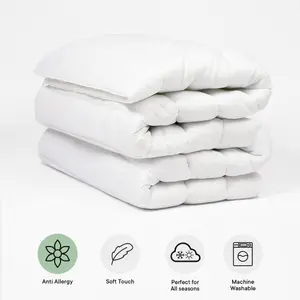 Mattress Topper Thick Deep Anti Allergy Luxury Soft Hotel Quality