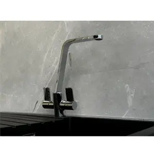 Reginox AMUR Chrome Single Lever Swan Neck Kitchen Mixer Tap