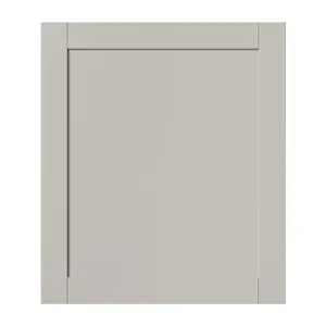 GoodHome Ashmead Matt pebble Shaker Appliance Cabinet door (W)600mm (H)687mm (T)16mm