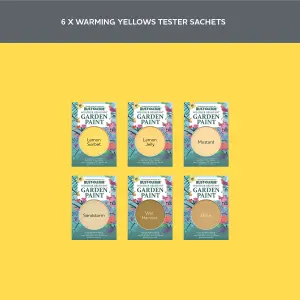 Rust-Oleum Yellow Gloss Garden Paint Tester Samples - 10ml