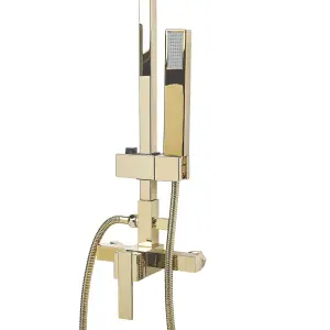 Mixer Shower Set with Rainshower TAGBO Gold