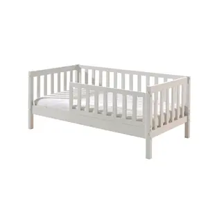 Cot Bed / Toddler (70 x 140cm) Bed Frame White