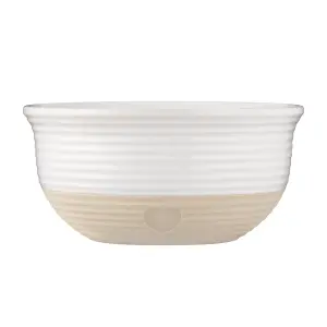 Mason Cash Rustic Charm Stoneware Bowl 26cm - Cream