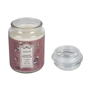 18Oz Scented Jar Candle Coconut Sprinkles