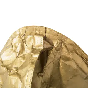 Beliani Modern Bean Bag Gold DROP