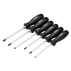 Draper Hard Grip Screwdriver Set (6 Piece) 13582